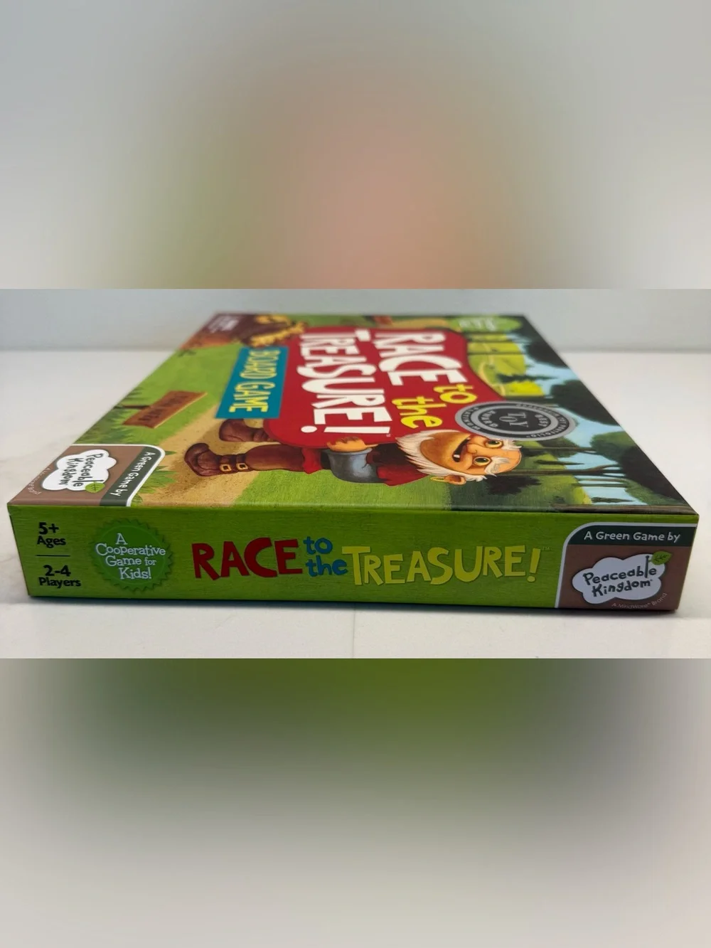 Race to the Treasure! Board Game | Peaceable Kingdom | New Sealed